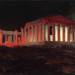 Parthenon, Athens, from the Northwest (Illuminated Night View)